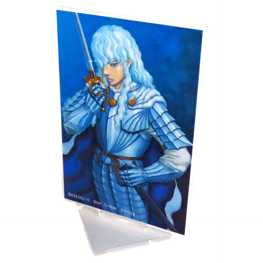 Griffith E Prize Acrylic Stand Ichiban Kuji Berserk The Black Swordsman Resisting Fate [USED]