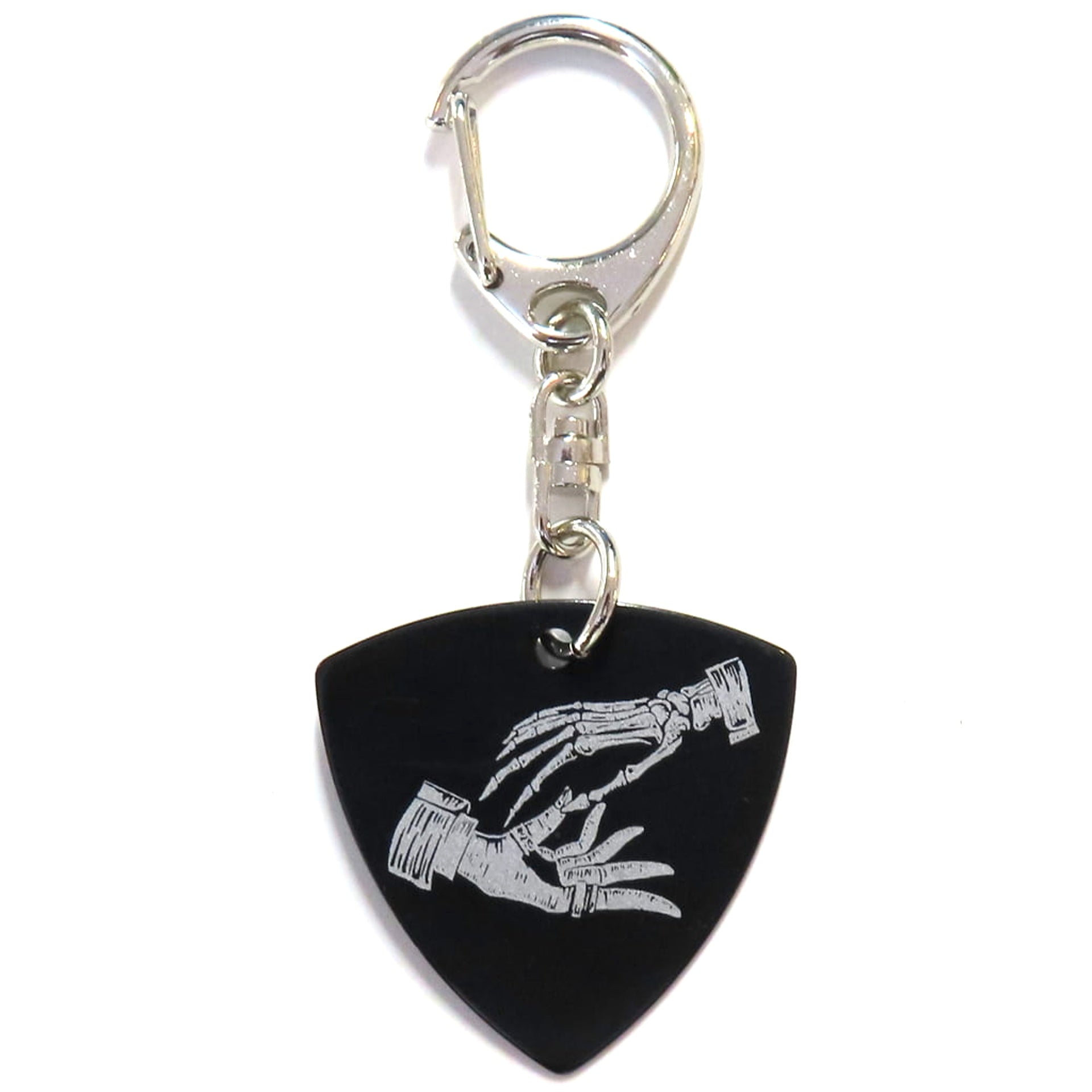 VTuber Nijisanji Logo Guitar Pick Keychain Included with CD Minato Fuwa / Persona First Press Limited Edition A Keychains [USED]