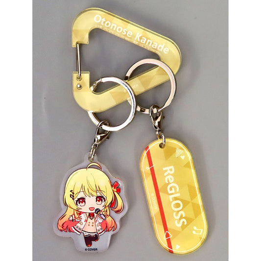 Otonose Kanade Virtual YouTuber Hololive DEV_IS ReGLOSS Holo mini Vocal Series Carabiner Charm [USED]