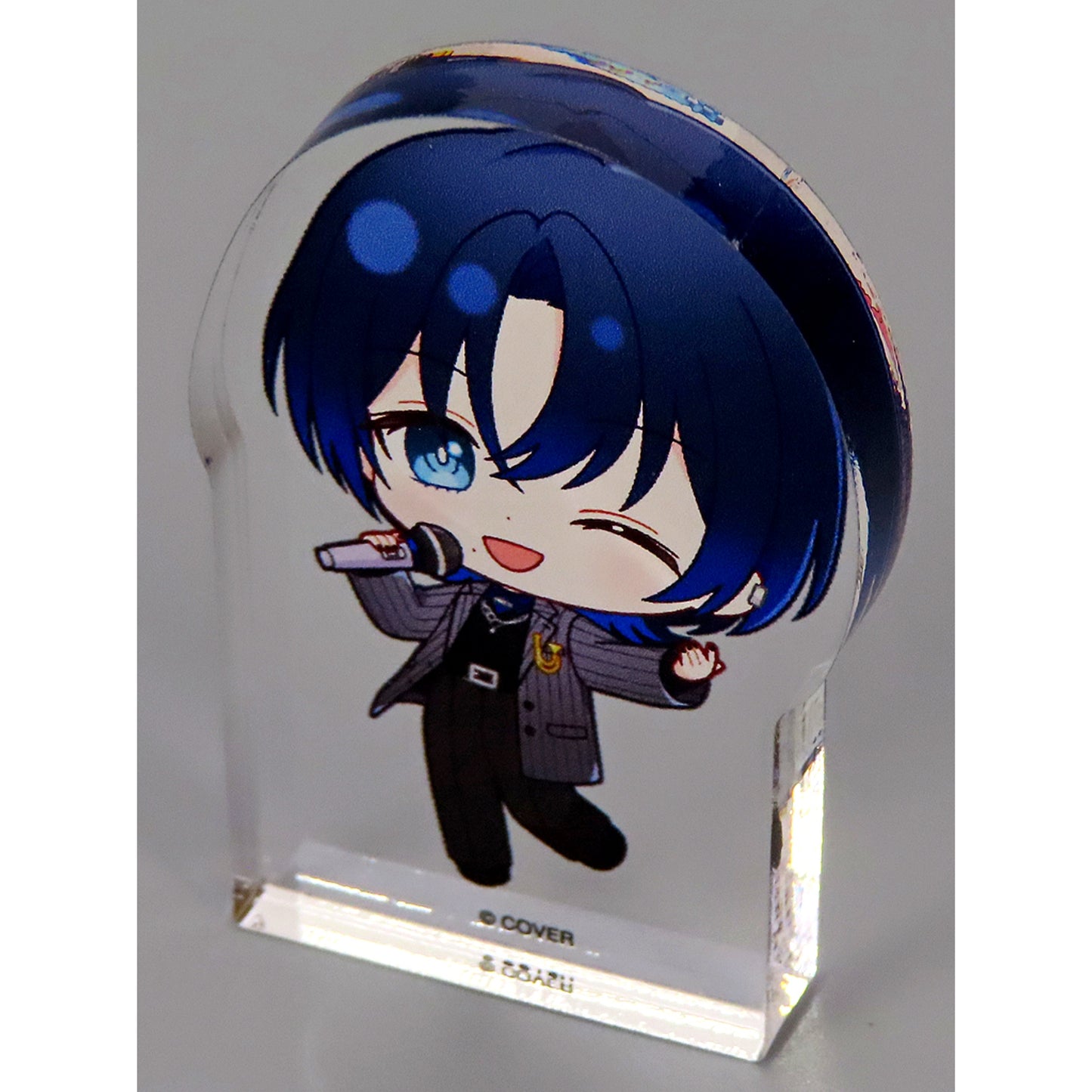 Hiodoshi Ao VTuber hololive DEV_IS ReGLOSS Holo mini Vocal Series Acrylic Block Figure [USED]