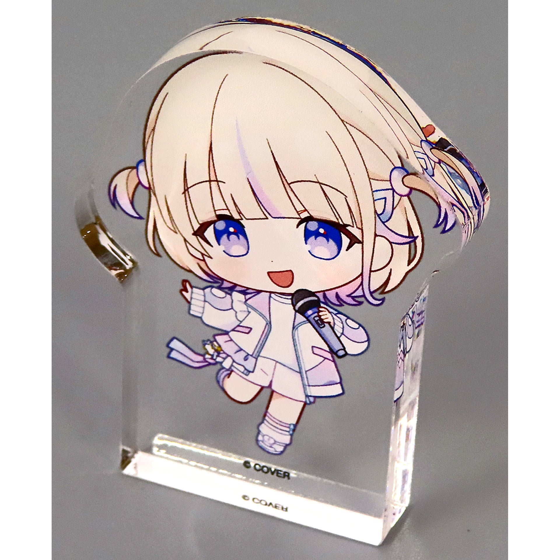Todoroki Hajime VTuber hololive DEV_IS ReGLOSS Holo mini Vocal Series Acrylic Block Figure [USED]