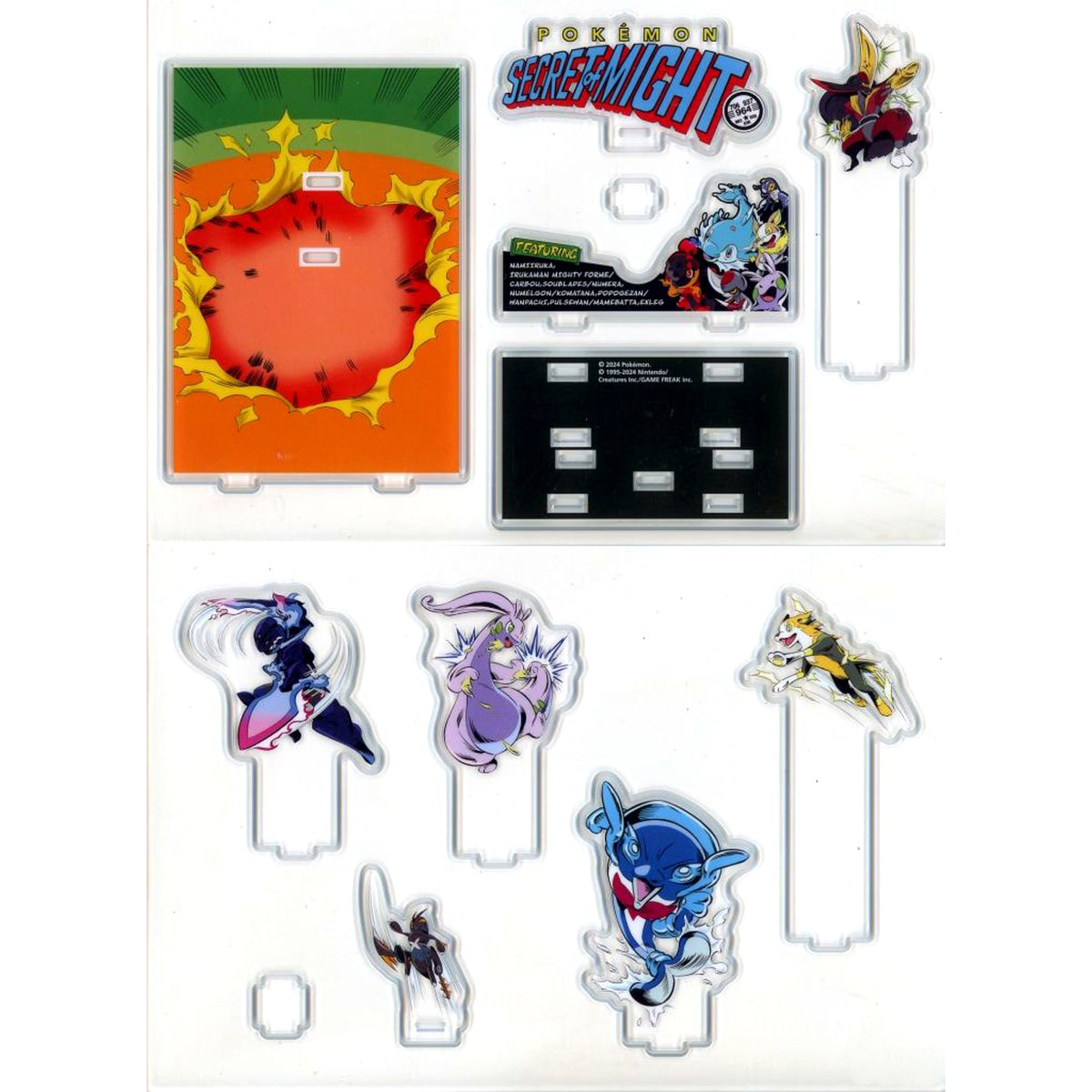 Secret of Might Diorama Acrylic Stand Pokemon Center Limited [USED]