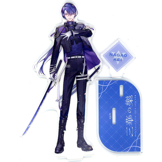 Nagao Kei Acrylic Stand Virtual YouTuber Nijisanji NIJISANJI VALZ LIVE TOUR 2024 Sanka no Raku [USED]