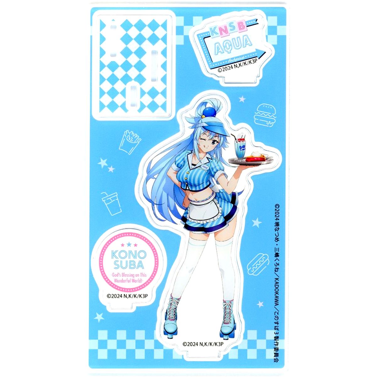 Aqua Acrylic Stand KonoSuba: God's Blessing on This Wonderful World! 3 Pop Up Shop in Gamers [USED]