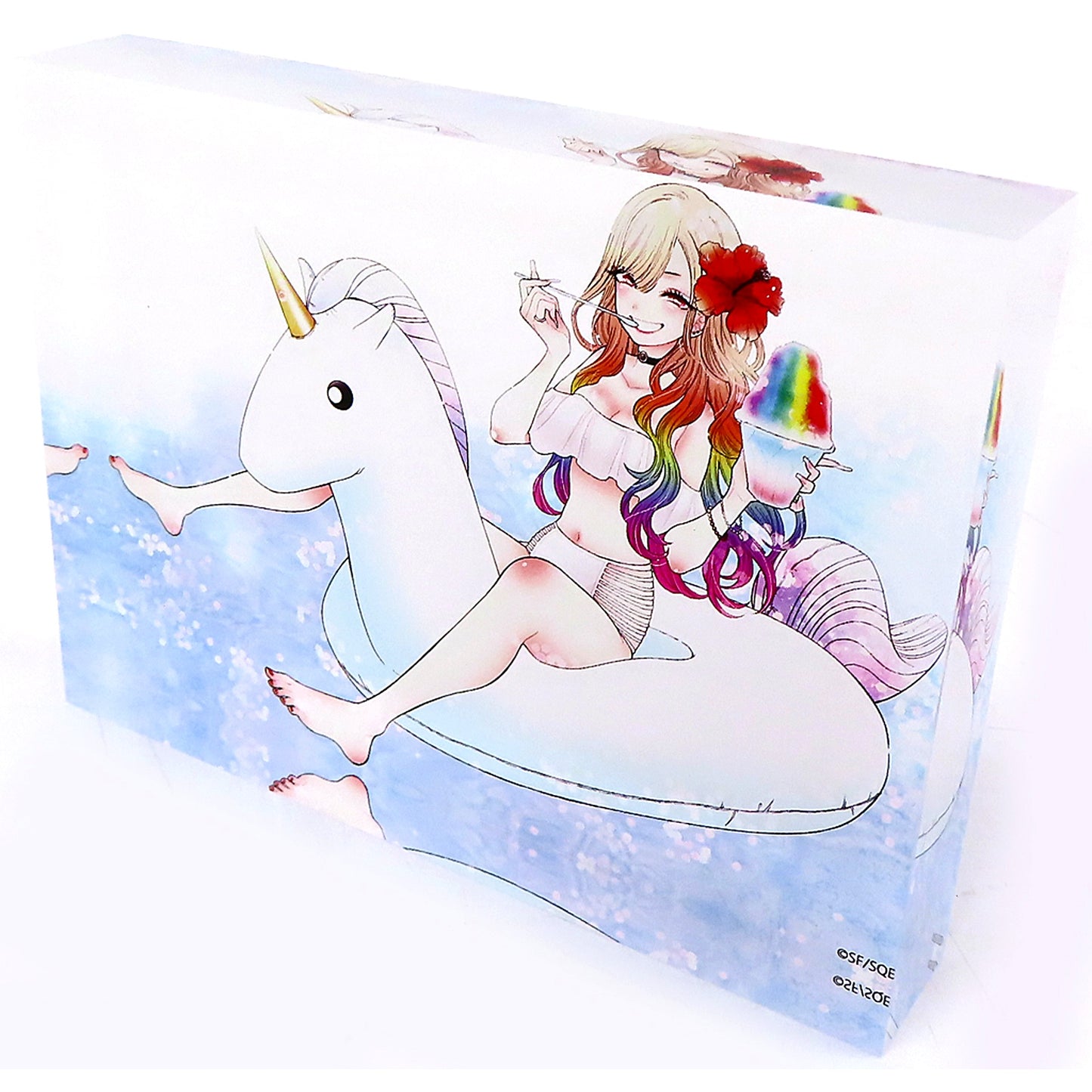 Marin Kitagawa Shaved Ice Acrylic Block My Dress-Up Darling Chinese Restaurant [USED]