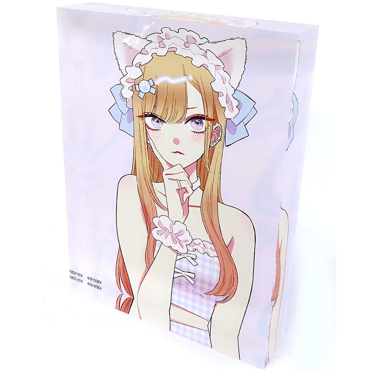 Marin Kitagawa Blue Kitty Acrylic Item My Dress-Up Darling Chinese Restaurant [USED]