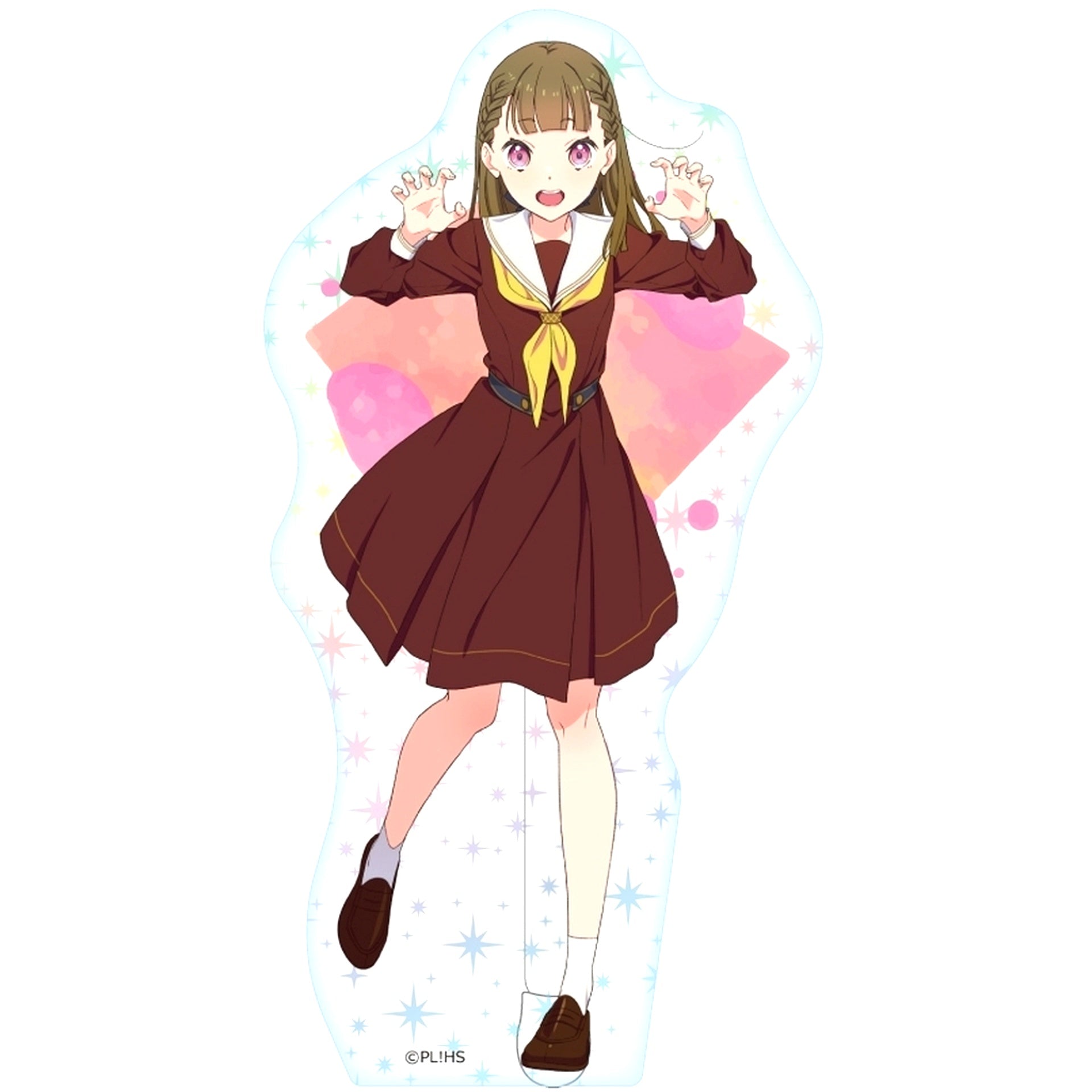 Kosuzu Komachi Hologram Ver. Dokostand Love Live! Hasunosora Girls' High School Idol Club [USED]