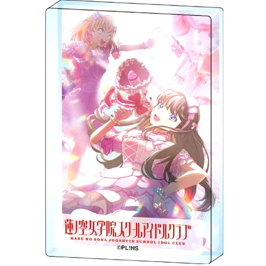 Kaho Hinoshita & Megumi Fujishima B Love Live! Hasunosora Girls' High School Idol Club Mini Acrylic Block [USED]