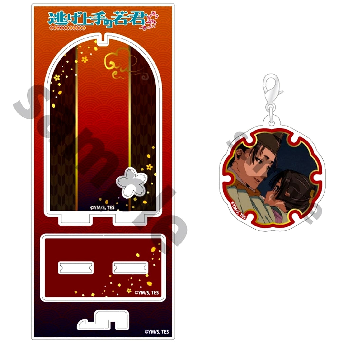 Tokiyuki and Yorishige The Elusive Samurai Swaying Acrylic Stand [USED]