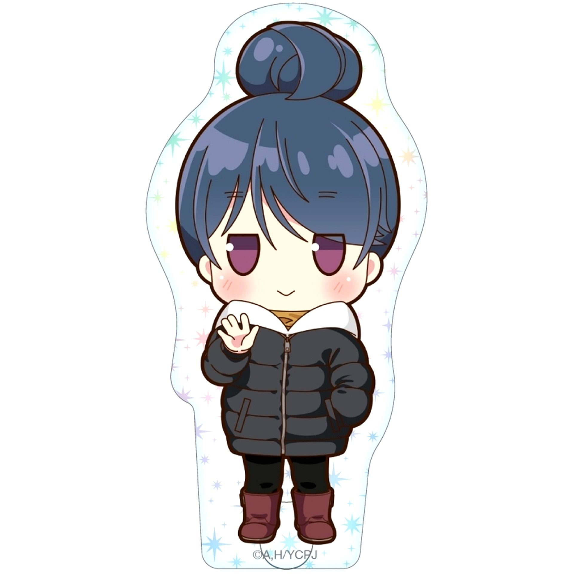 Rin Shima Hologram Ver. Powakoron Series Dokosta Yuru Camp Season 3 [USED]
