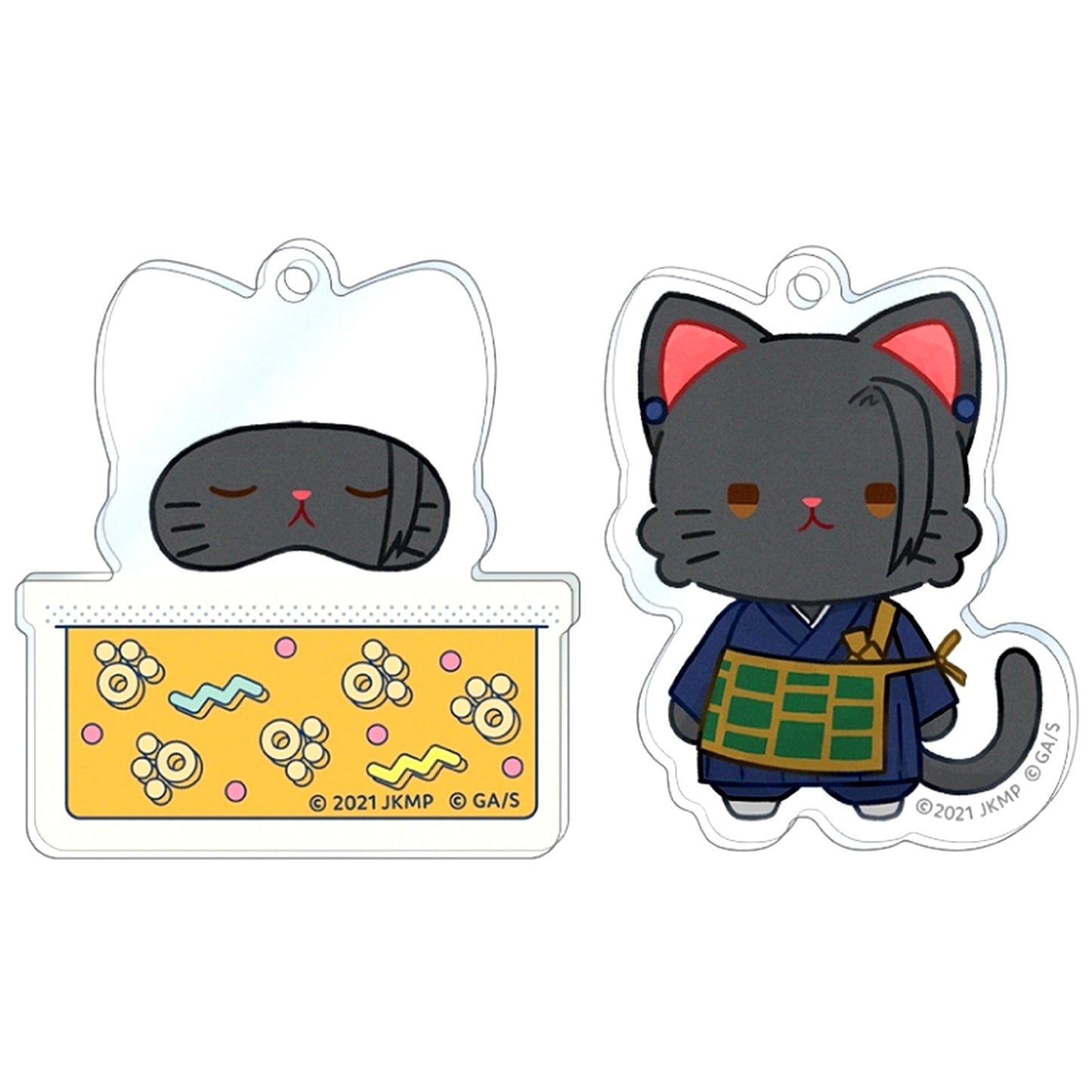 Suguru Geto Jujutsu Kaisen 0 withCAT illustration Ver. Oyasumi Slide Acrylic Keychain Collection [USED]