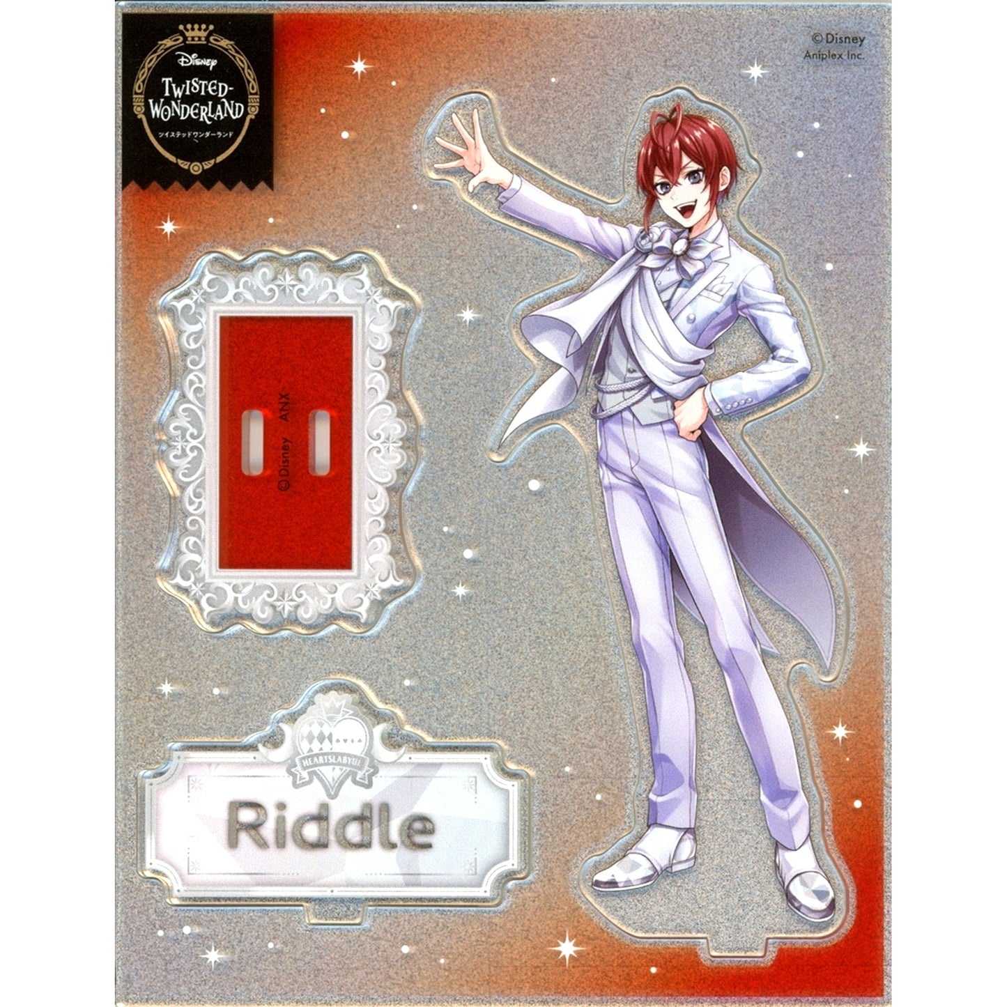 Riddle Rosehearts Platinum Jacket Ver. Glitter Acrylic Stand Disney Twisted-Wonderland [USED]
