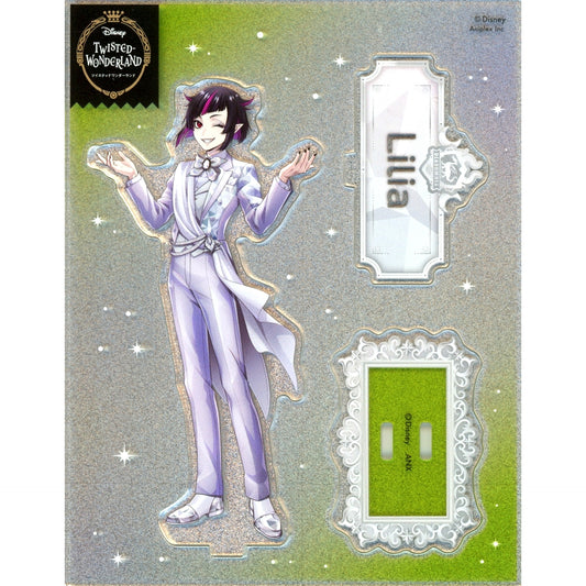 Lilia Vanrouge Platinum Jacket Ver. Disney Twisted-Wonderland Glitter Acrylic Stand [USED]