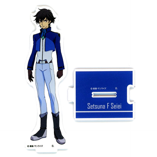 Setsuna F. Seiei Mobile Suit Gundam 00 Second Season Connecting Acrylic Stand [USED]