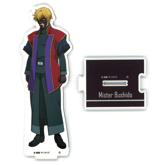 Mr. Bushido Mobile Suit Gundam 00 Second Season Connecting Acrylic Stand [USED]