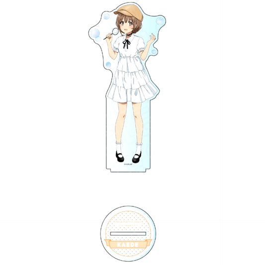 Kaede Azusagawa Big Acrylic Stand Straw Hat Ver. Rascal Does Not Dream of a Knapsack Kid Pop Up Shop [USED]