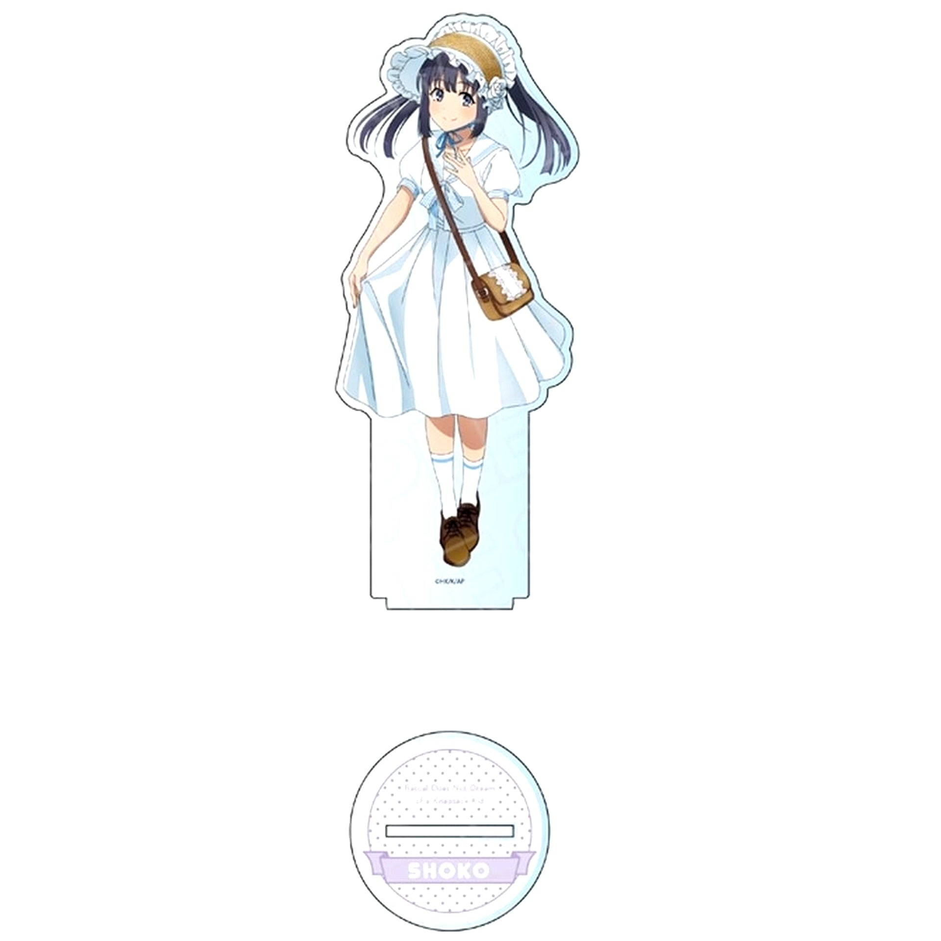 Shoko Makinohara Big Acrylic Stand Straw Hat Ver. Rascal Does Not Dream of a Knapsack Kid Pop Up Shop [USED]