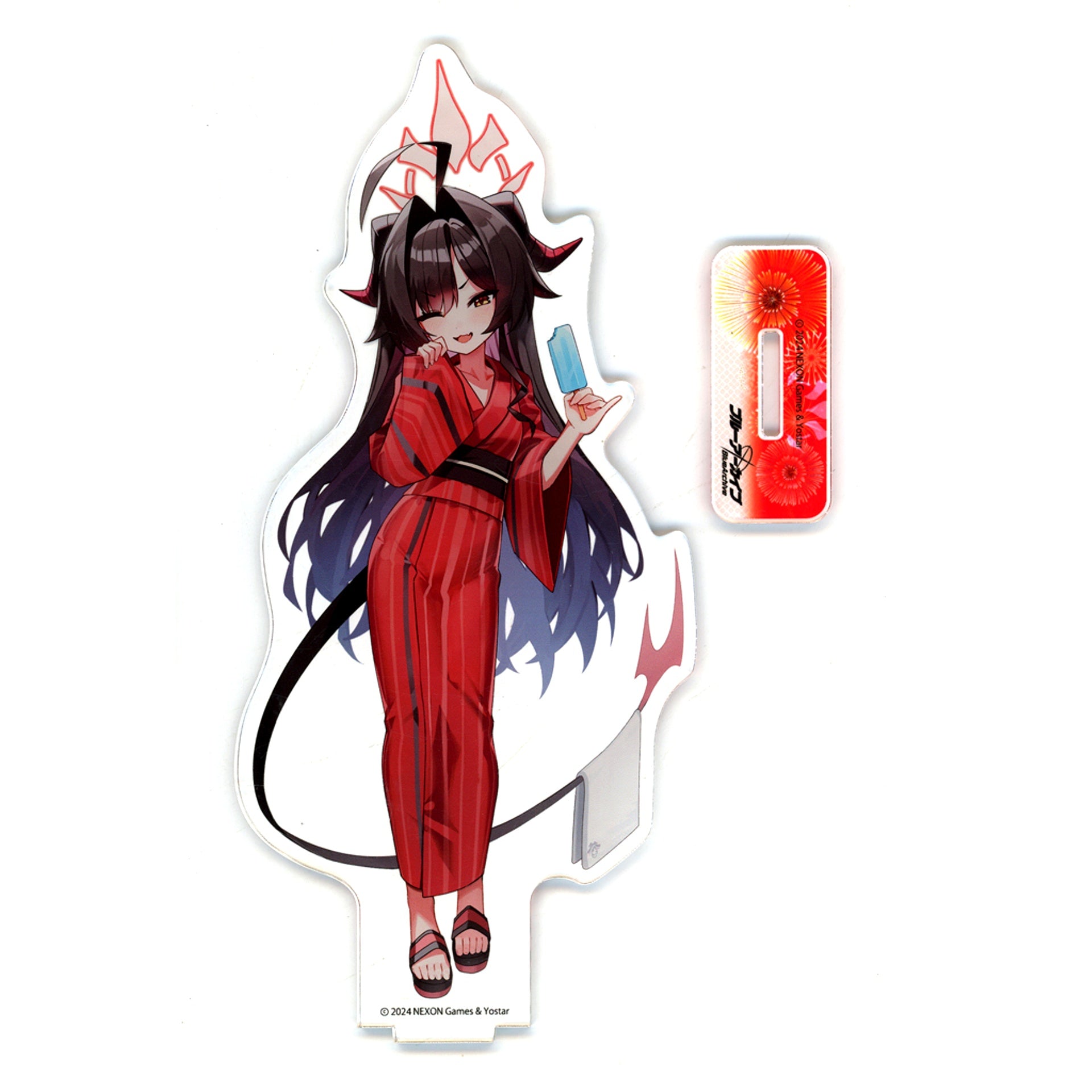 Kasumi Kinugawa Acrylic Stand Blue Archive x Seibu Chichibu Ekimae Onsen Matsuri no Yu [USED]