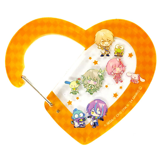 Wonderlands x Showtime Project SEKAI Colorful Stage! feat. Hatsune Miku x Sanrio Characters x animate cafe Acrylic Carabiner [USED]