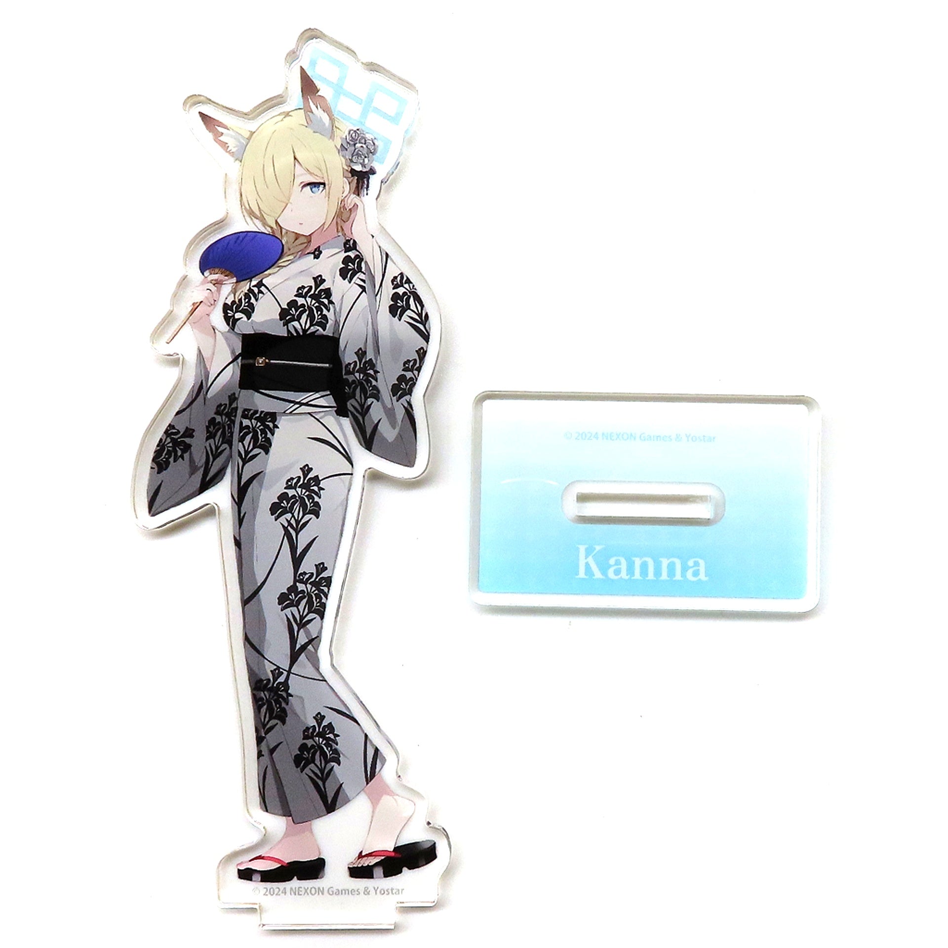 Kanna Ogata Blue Archive x AnimaxCafe+ Acrylic Stand Figure [USED]