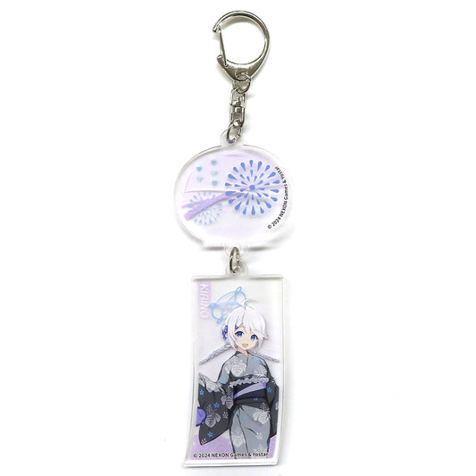Blue Archive Kirino Nakatsukasa Wind Chime Acrylic Keychain AnimaxCafe+ Exclusive Keychains [USED]