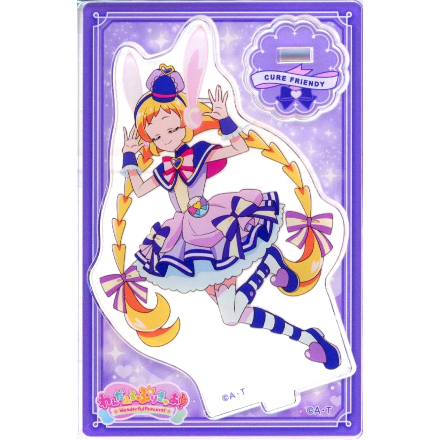 Cure Friendly Kirarin Form Rabbit Ver. Wonderful PreCure! Mini Acrylic Stand Vol. 2 [USED]