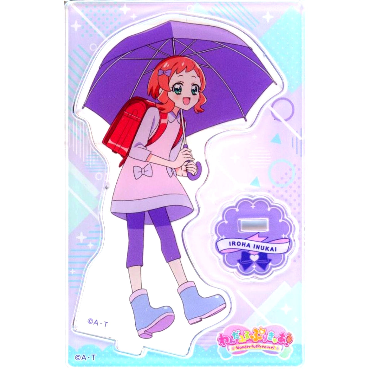 Iroha Inukai Holding Umbrella Wonderful Precure! Mini Acrylic Stand Vol.2 [USED]