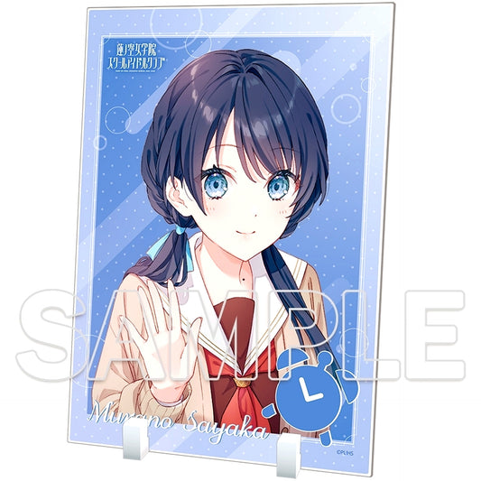 Sayaka Murano Ver. 104th Term Start Acrylic Plate Love Live! Hasunosora Girls' High School Idol Club [USED]
