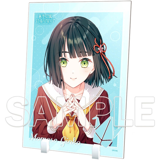 Ginko Momose Ver. 104th Term Start Acrylic Plate Love Live! Hasunosora Girls' High School Idol Club [USED]