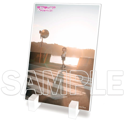 Ruby Kurosawa Aqours Mini Acrylic Plate Love Live! Sunshine!! [USED]