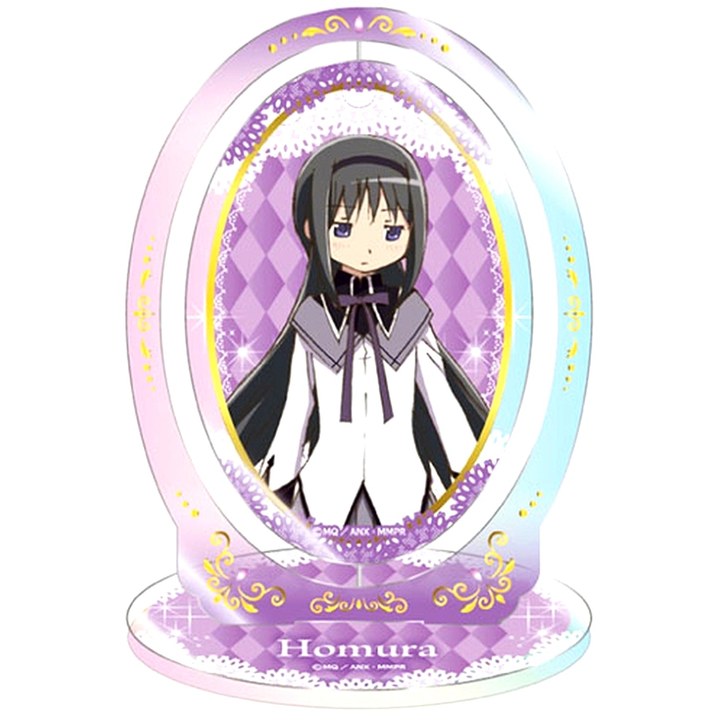 Homura Akemi Puella Magi Madoka Magica the Movie Rebellion Rotating Acrylic Stand [USED]