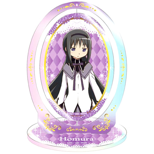 Homura Akemi Puella Magi Madoka Magica the Movie Rebellion Rotating Acrylic Stand [USED]