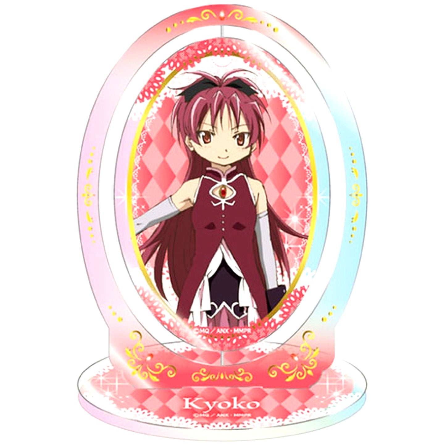 Kyoko Sakura Puella Magi Madoka Magica the Movie Rebellion Rotating Acrylic Stand [USED]
