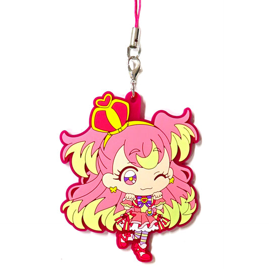 Cure Wonderful Wonderful Precure! The Movie! Doki Doki Game no Sekai de Daibouken! Rubber Strap Theater Goods [USED]