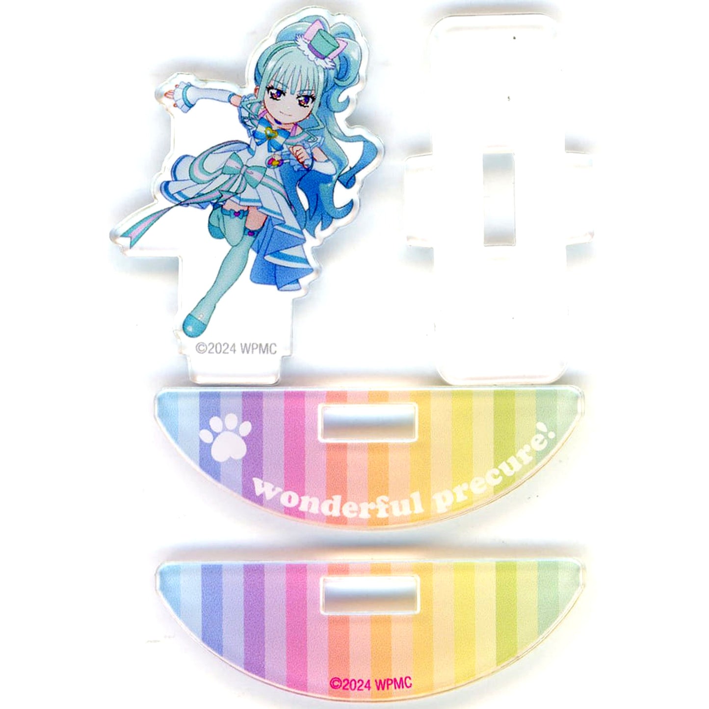 Cure Lillian Wonderful Precure Movie Dokidoki Game World Adventure Trading Acrylic Stand Theater Goods [USED]