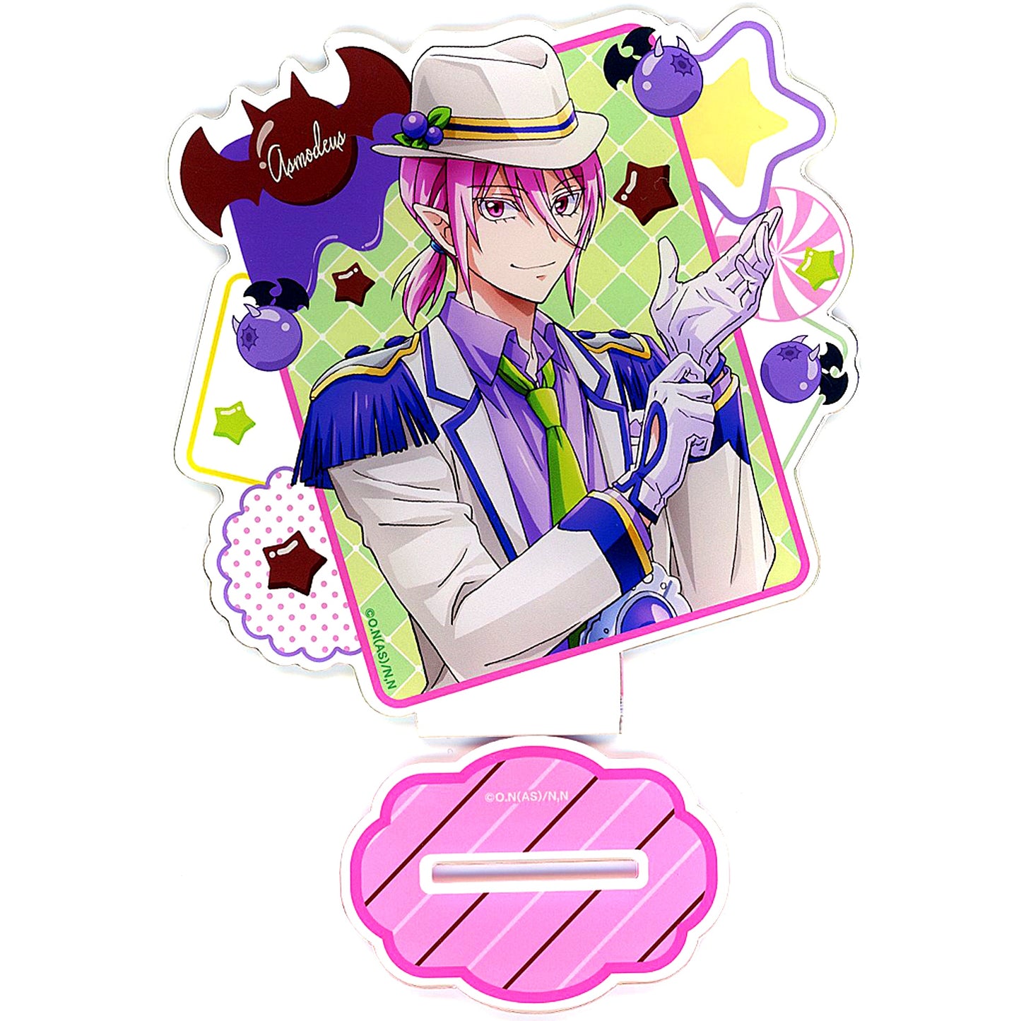 Alice Asmodeus Prize Daikichi-2 Desktop Acrylic Stand Marukuji Welcome to Demon School! Iruma-kun Clara Produces! Sweets Festival Remix [USED]
