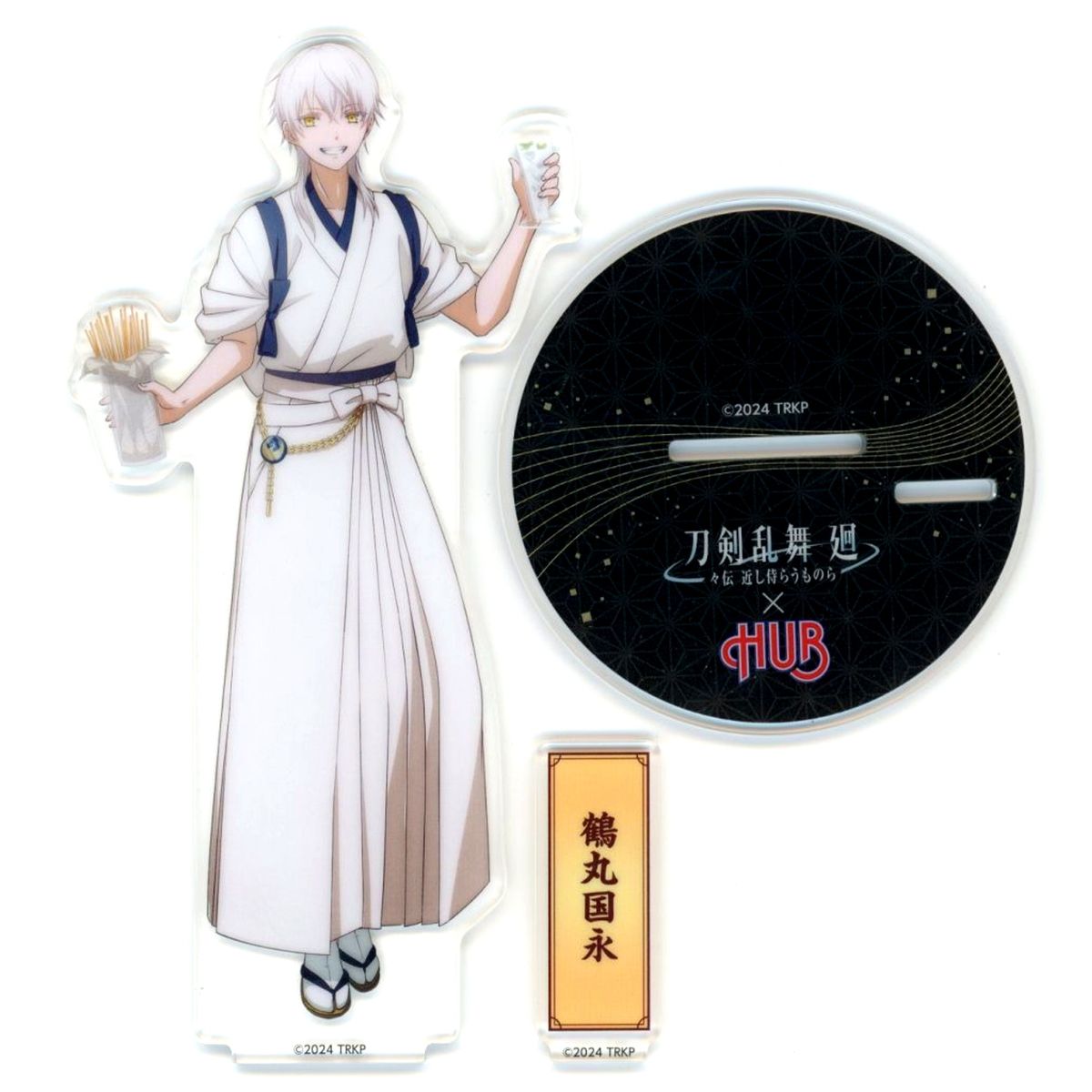 Tsurumaru Kuninaga Touken Ranbu Kai Douden Acrylic Figure HUB [USED]