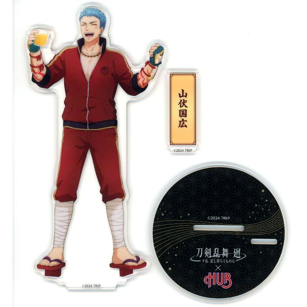 Yamabushi Kunihiro Touken Ranbu Kai Douden Acrylic Figure HUB [USED]
