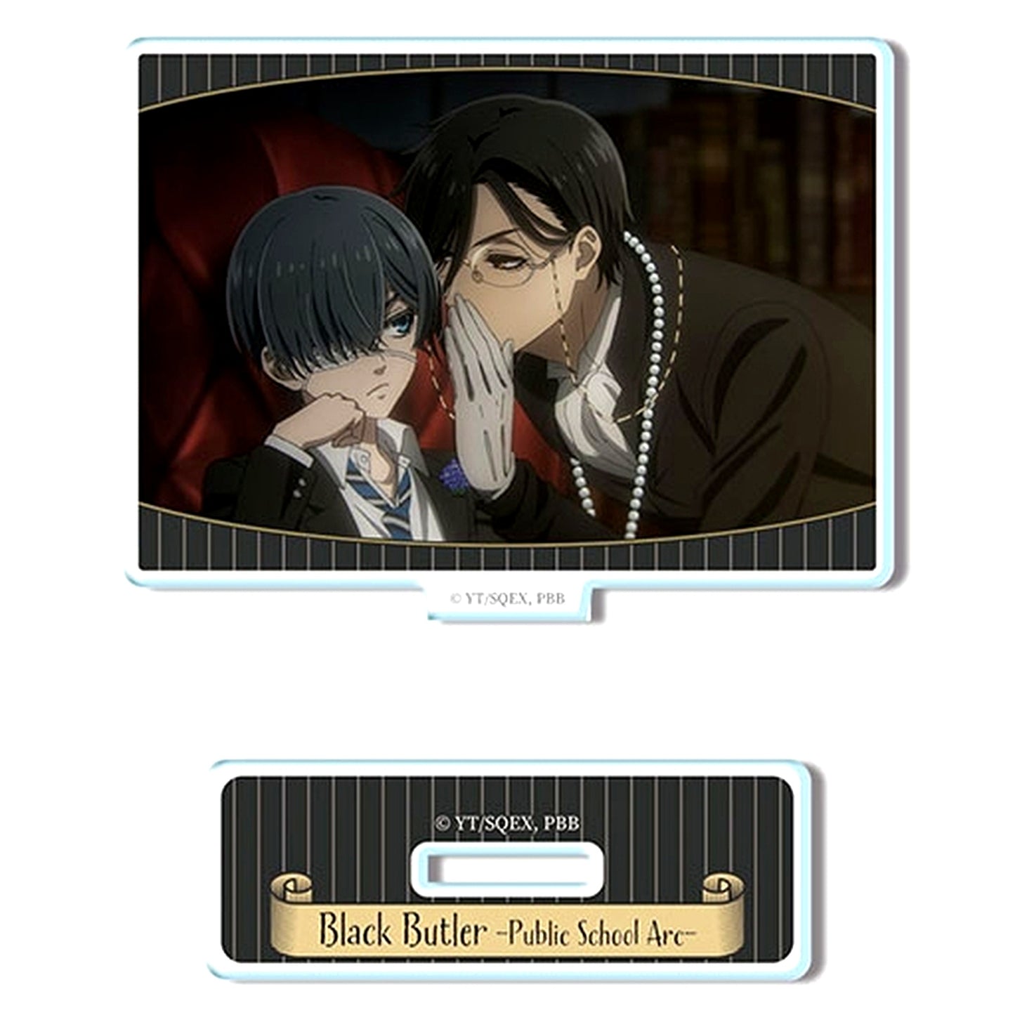 Sebastian Michaelis & Ciel Phantomhive - D Design 35 Mini Acrylic Stand Black Butler: Public School Arc [USED]