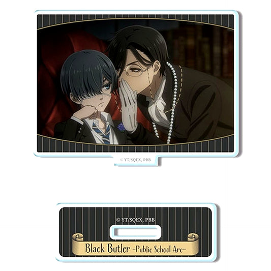 Sebastian Michaelis & Ciel Phantomhive - D Design 35 Mini Acrylic Stand Black Butler: Public School Arc [USED]