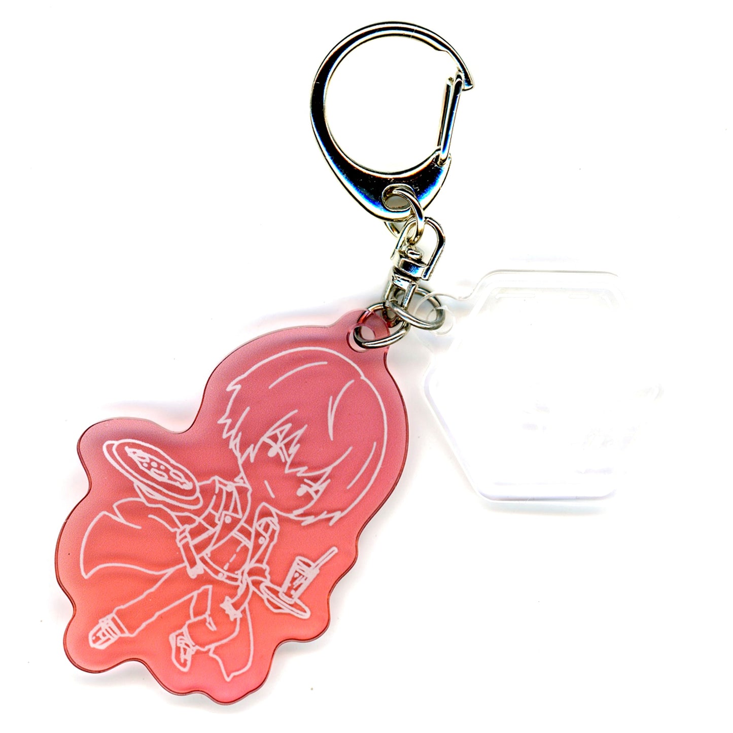 Dante Devil May Cry Gradation Acrylic Keychain Capcom Cafe [USED]