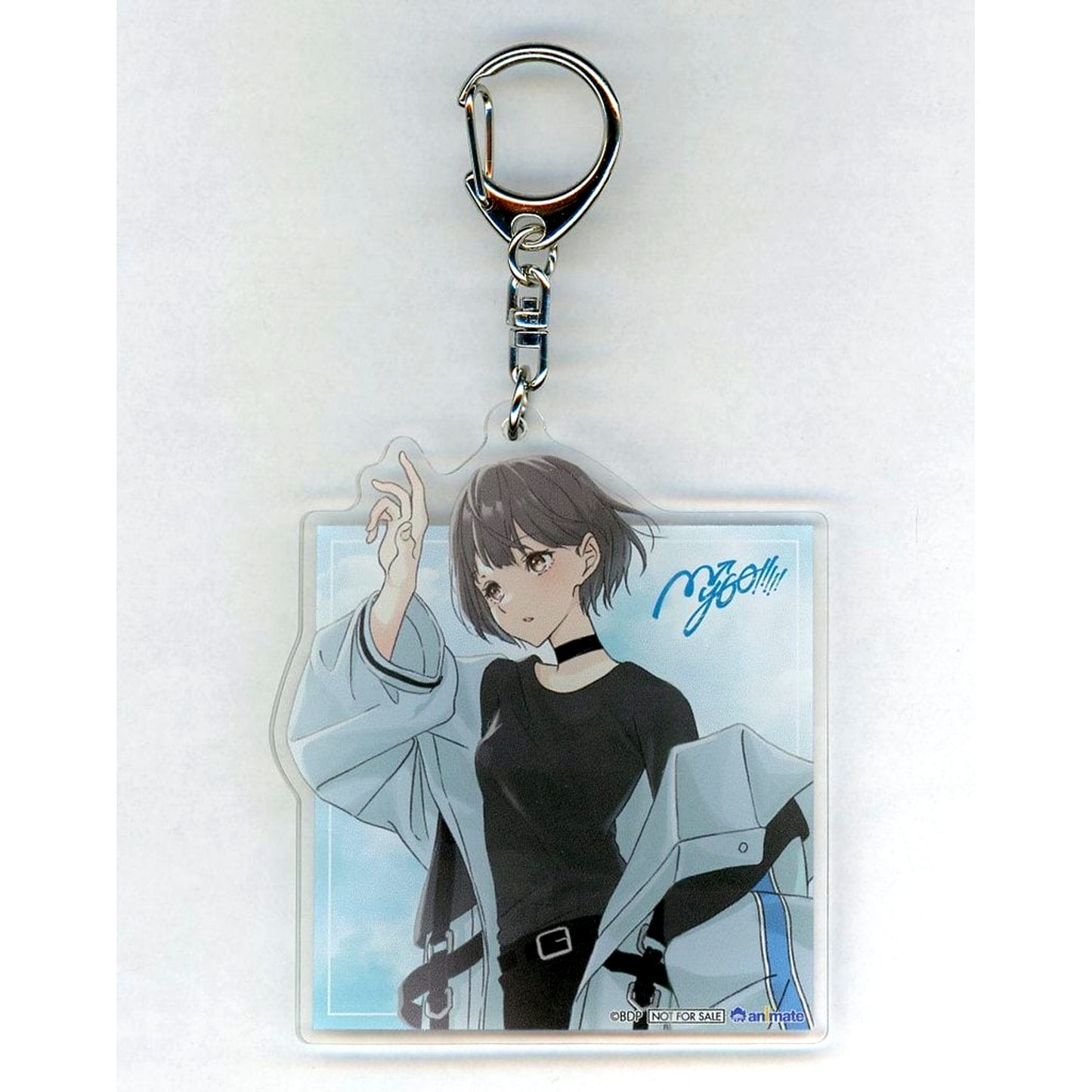 Tomori Takamatsu BanG Dream! MyGO!!!!! Acrylic Keychain CD Hashiriyama Ltd Ed Animate Bonus [USED]