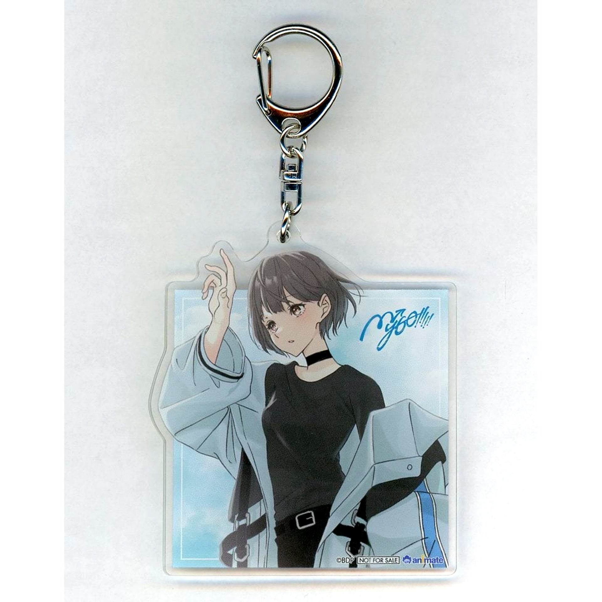 Tomori Takamatsu BanG Dream! MyGO!!!!! Acrylic Keychain CD Hashiriyama Ltd Ed Animate Bonus [USED]