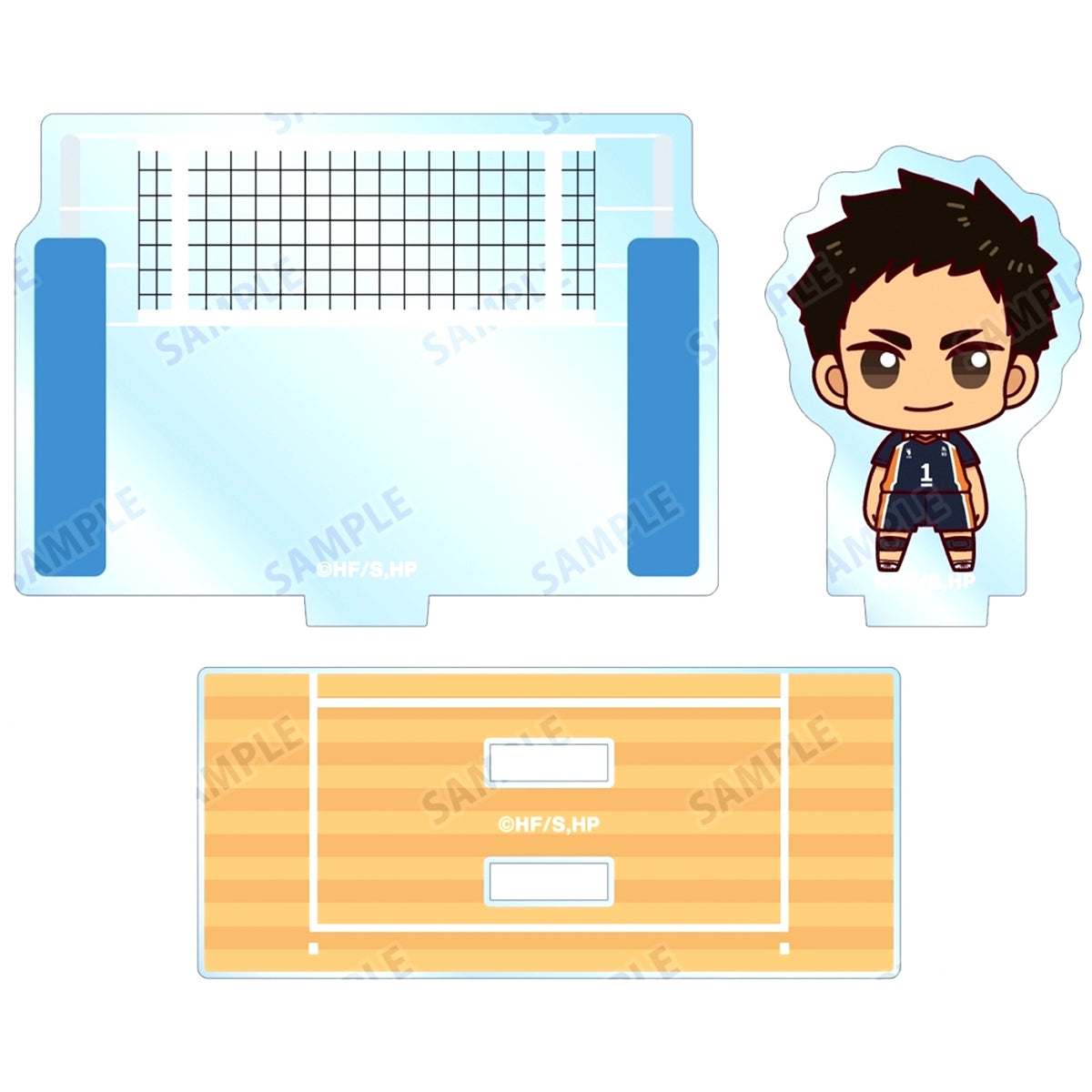 Daichi Sawamura Chokonto! Diorama Acrylic Stand Haikyu!! [USED]