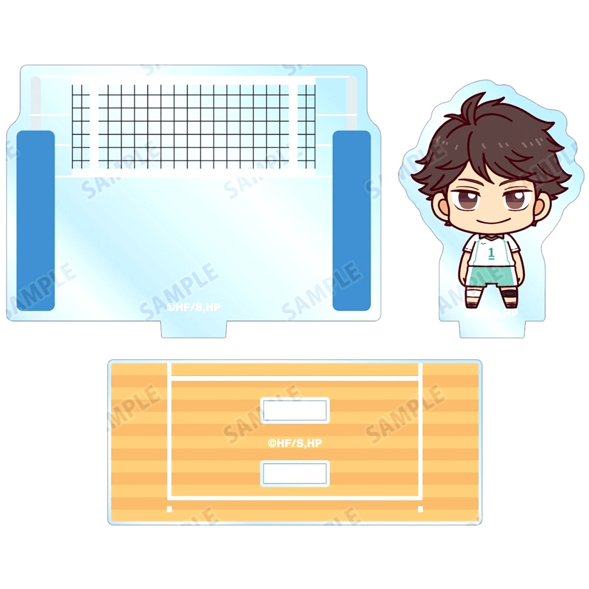 Toru Oikawa Chokonto! Diorama Acrylic Stand Haikyu!! [USED]