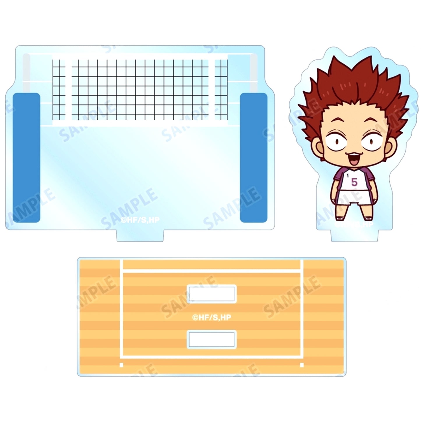 Satori Tendo Chokonto! Diorama Style Acrylic Stand Haikyu!! [USED]
