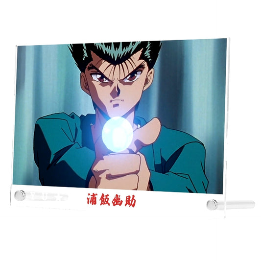 Yusuke Urameshi Scene Shot A5 Acrylic Panel Ver. A Yu Yu Hakusho [USED]