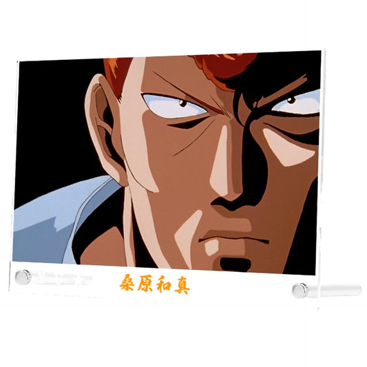 Kazuma Kuwabara Scene Shot A5 Acrylic Panel Yu Yu Hakusho [USED]