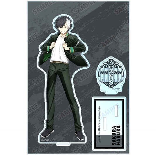 Haruka Sakura BIG Acrylic Stand with Parts WIND BREAKER [USED]