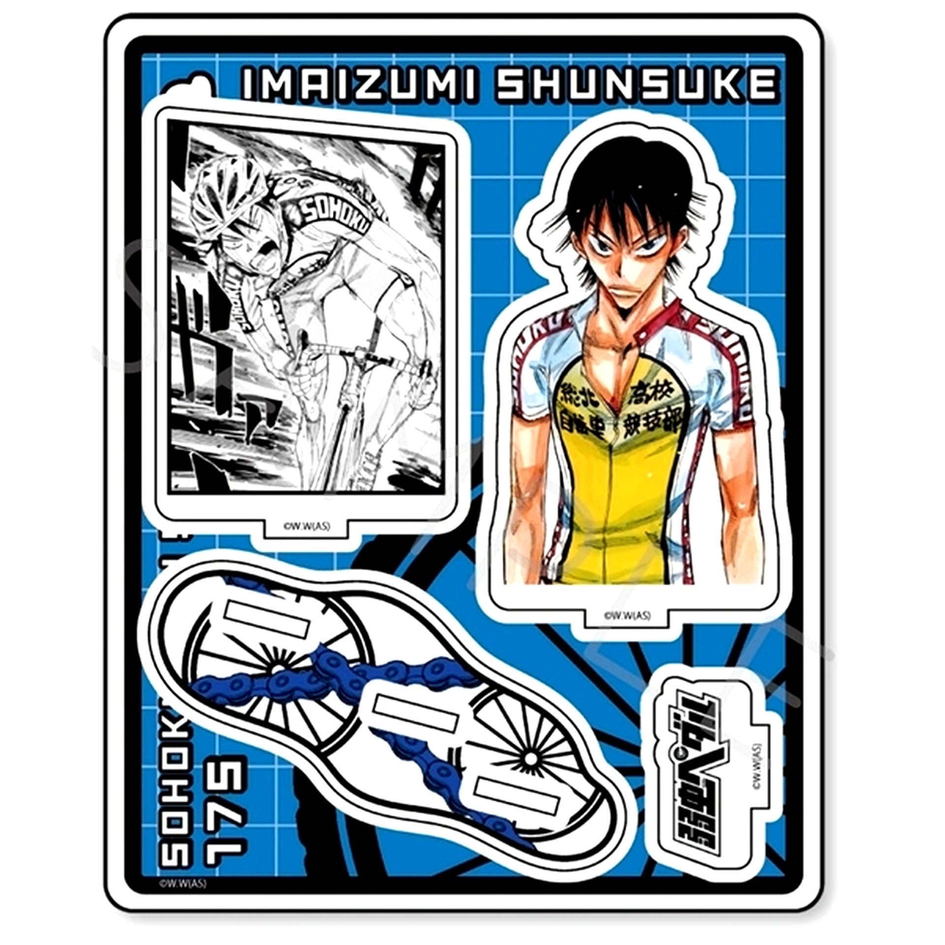 Shunsuke Imaizumi B. Acrylic Stand Yowamushi Pedal [USED]